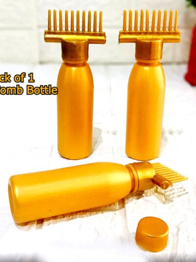 Hair Oil Applicator Comb Bottle
